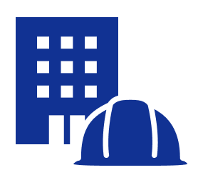 建物の工事のアイコン